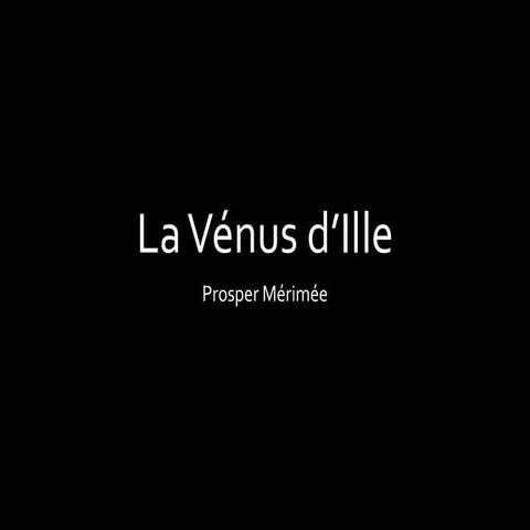 La vénus d’ille