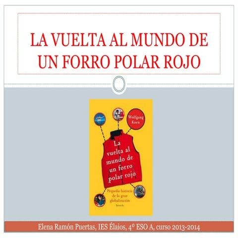 La vuelta al mundo de un forro polar rojo