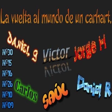 La vuelta al mundo en carhatt