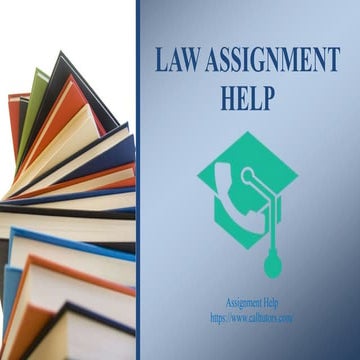 Law assignment help | PPTX