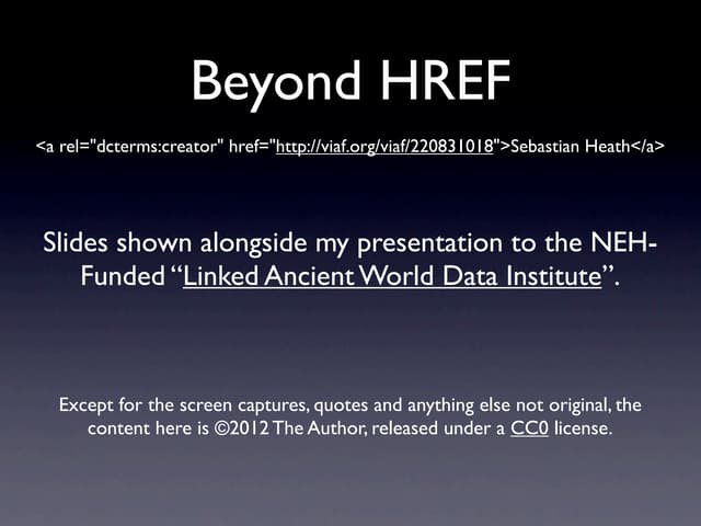 Beyond HREF (LAWDI)