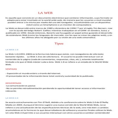 La web