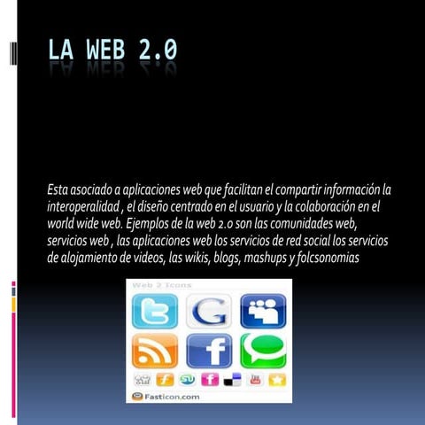 Herramientas de la web 2.0 | PPTX