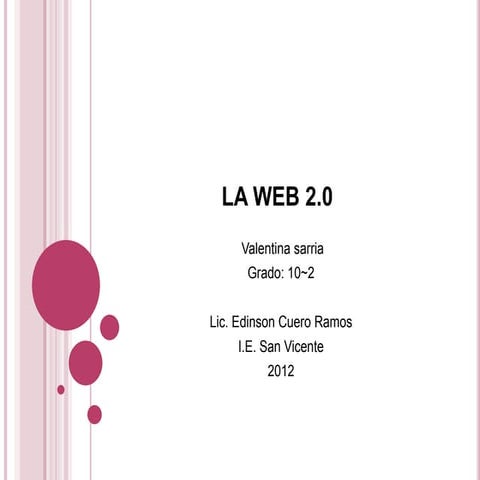 La web 2