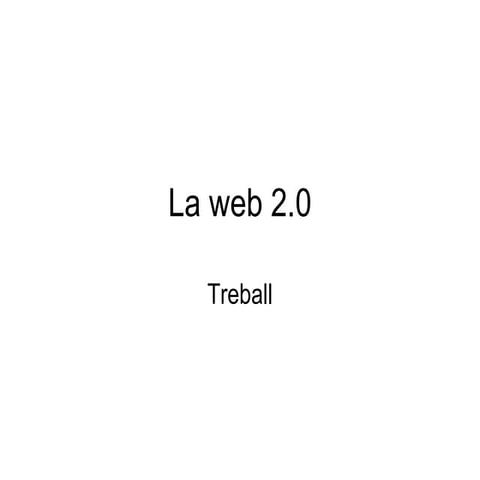 La web 2