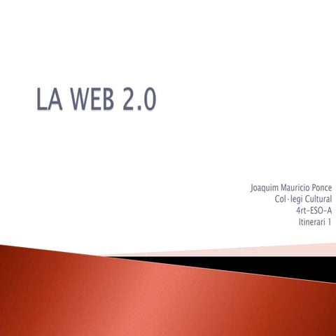 La web 2 | PPTX