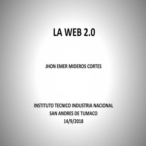 La web | PPTX