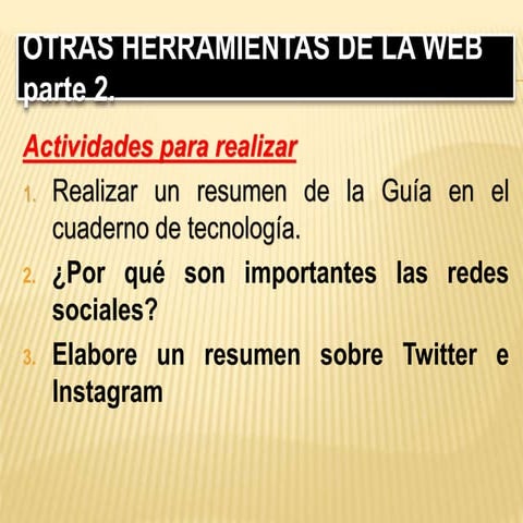 La web 2.0 2020 parte 2