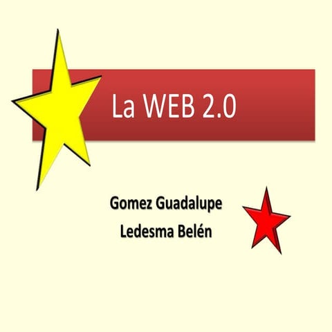 La web 2 omez ledesma
