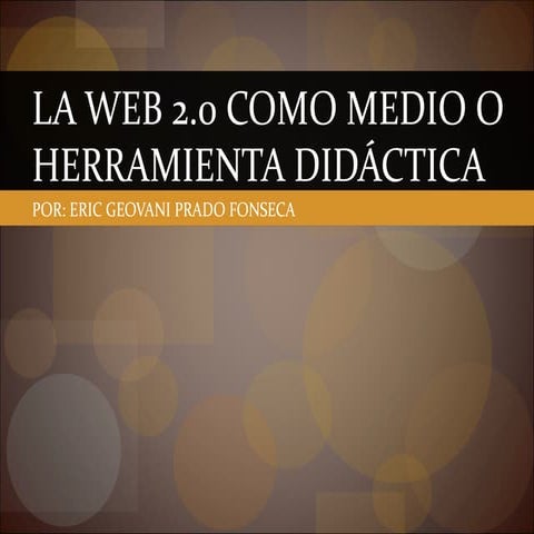 La web 2 y la eduación