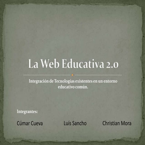 La web educativa 2