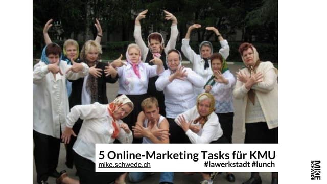 5 Online-Marketing Tasks für KMU #l...