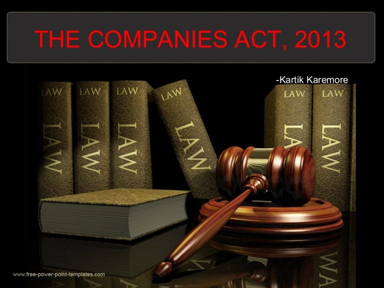 Companies Act 2013 companies-act-2013