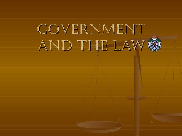 Introduction to Law & Government