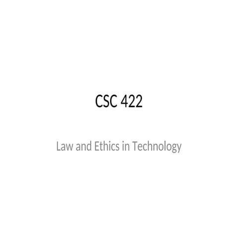 Law and ethics in information Technology.ppt