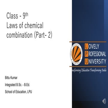 Law of constant  proportion