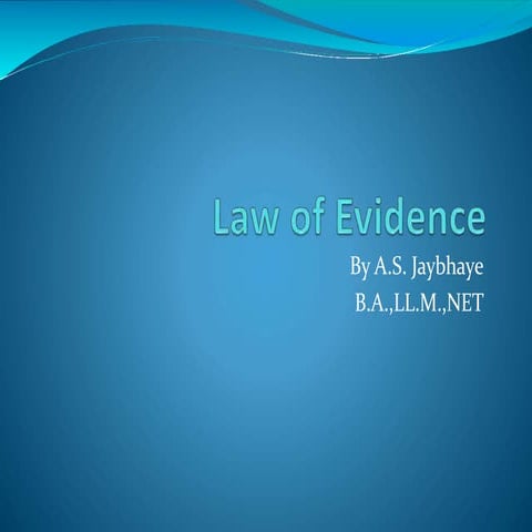 lawofevidence Act1872 section 5to55.pptx