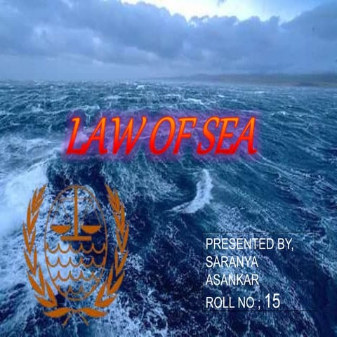Law of sea saranya