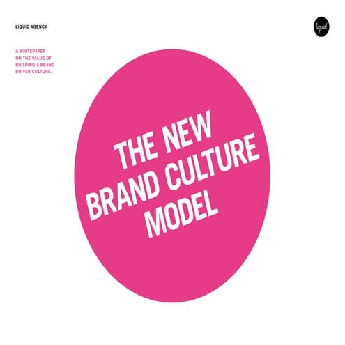The New Brand Culture Model | PDF