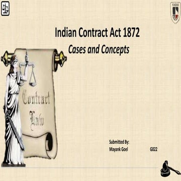 Indian Contract Act 1872