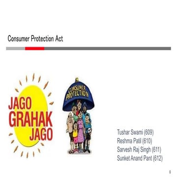 Consumer Protection Act