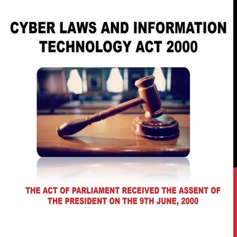 Cyber Law and Information Technology Act 2000 with case studies