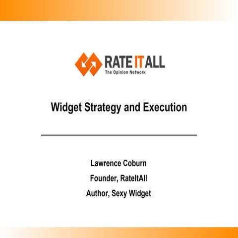 Lawrence Coburn Eday07 Widgets