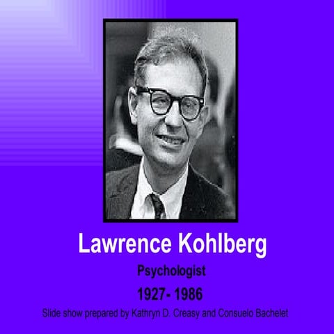 Lawrence Kohlberg