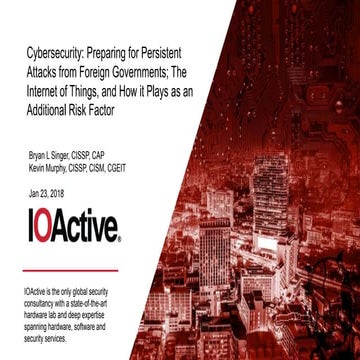 Law seminars intl cybersecurity in the power industry