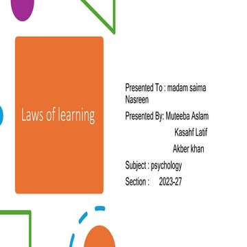 laws of learning                   .pptx