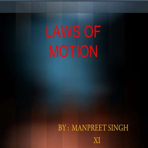 Conservation of Momentum & Friction