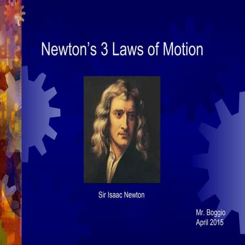 Newton's Laws of motion 
