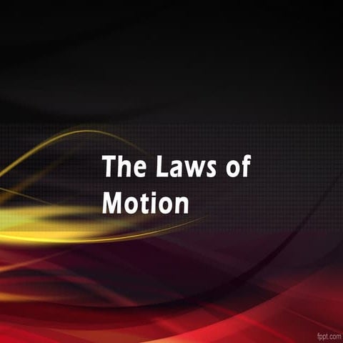 3 Laws of Motion