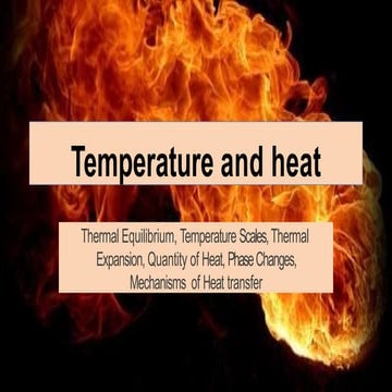 Thermodynamics is the branch of physics that studies energy, heat, work ...