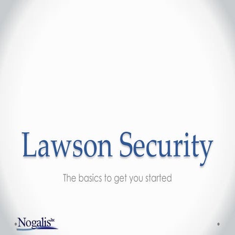 Lawson Security