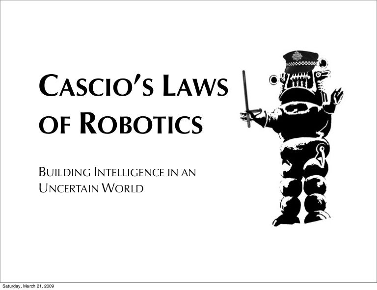 Laws of Robotics