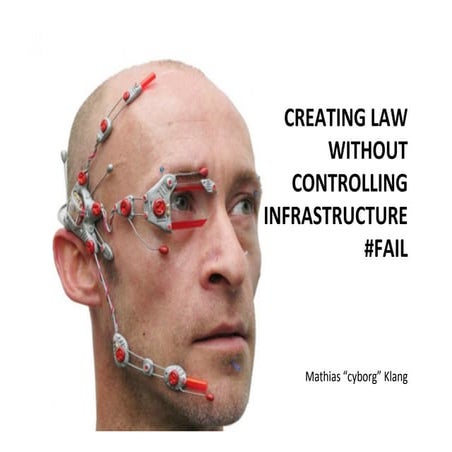 Law Without Infrastructure