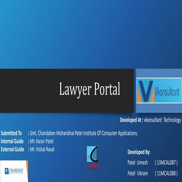 Lawyer portal