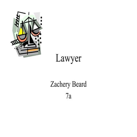 Lawyer Presentation
