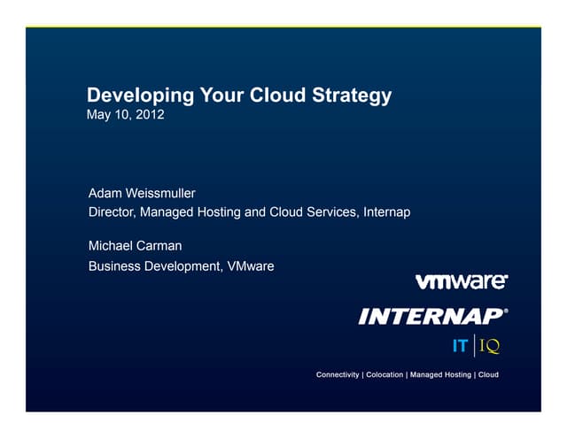 Lax breakfast forum_developing_your_cloud_strategy_05_10_2012
