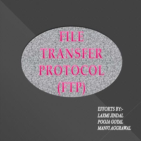 FILE TRANSFER PROTOCOL BY LAXMI $ Group