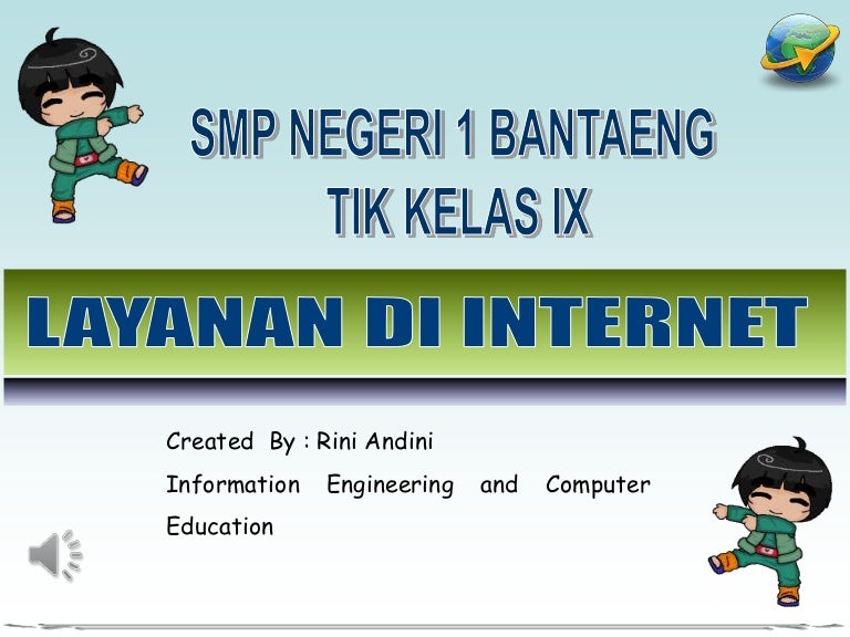 Layanan Di Internet Layanan Di Internet