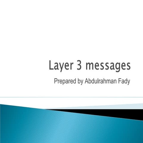 Layer 3 messages (2G)