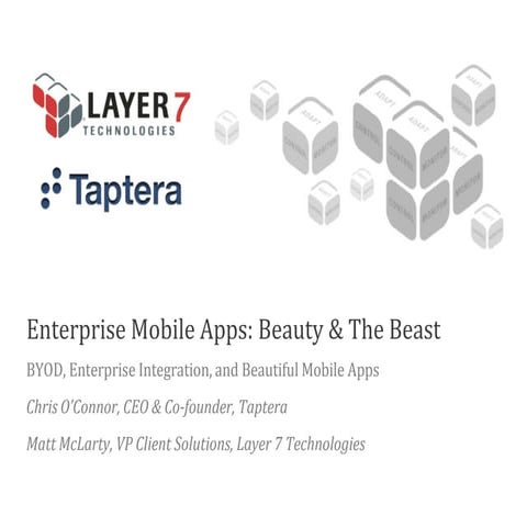 BYOD Enterprise Mobility: Beauty & the Beast