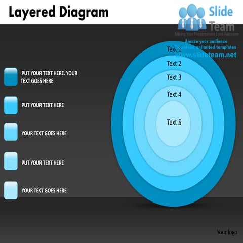 Layered diagram powerpoint presentation slides db ppt templates