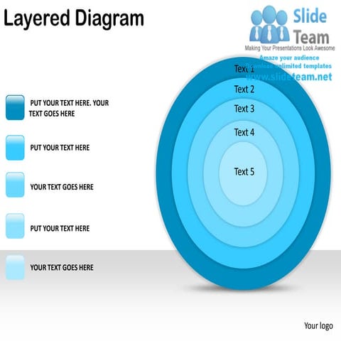 Layered diagram powerpoint presentation slides ppt templates