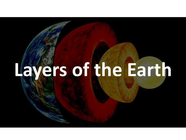 Layers of the earth