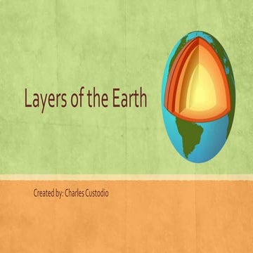 Layers of the earth (custodio)