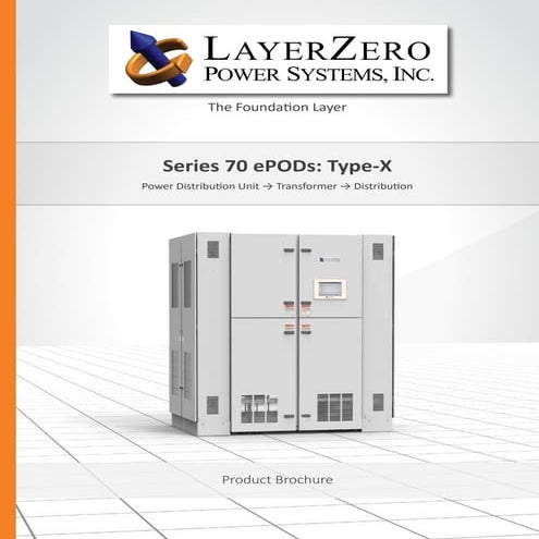 LayerZero Series 70 ePODs: Type-X Power Distribution Unit with Transformer an...
