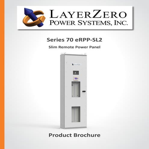 LayerZero Series 70: eRPP-SL2 Slim Remote Power Panel